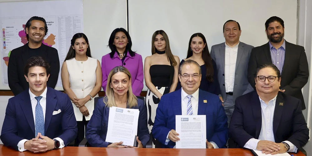 Firma de Convenio entre el IJA y Registro Público de la Propiedad y de Comercio del Estado